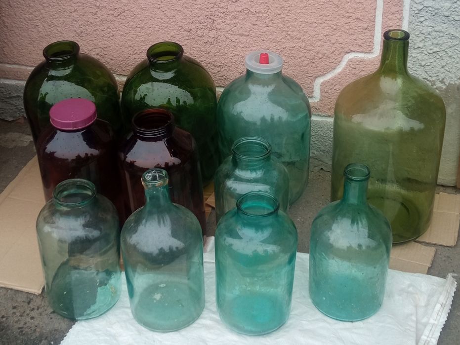 Бутилі СРСР (20л, 10л, 6л, 5л)