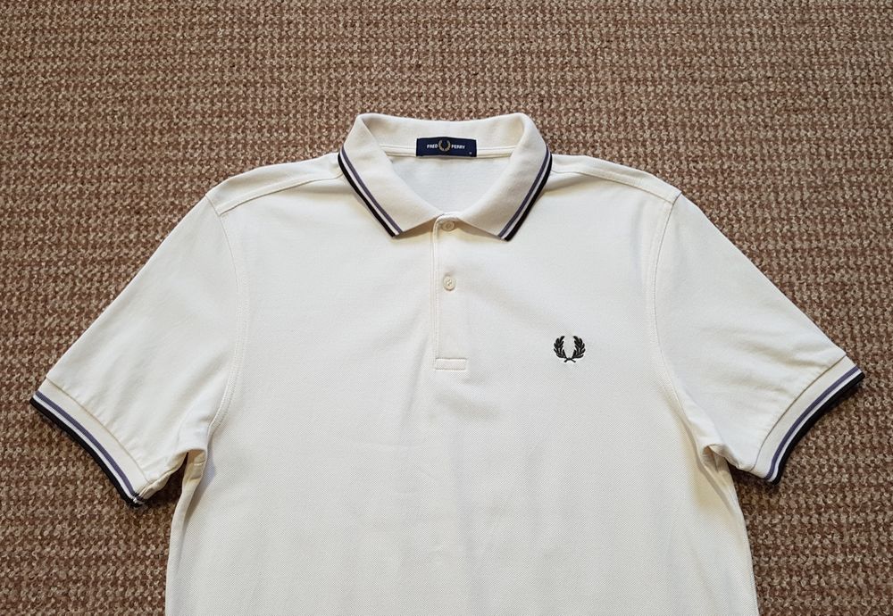 Fred Perry поло футболка оригінал M бежева