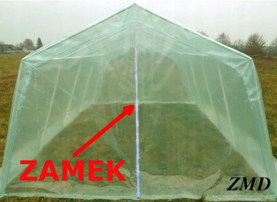 Tunel foliowy 6x3x1,95 UV4 METAL ! Gruba scianka 2mm !