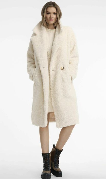 Futro damskie Ochnik XXS oversize nowe