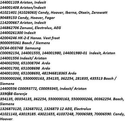 Манжета резина люка пральної машинки