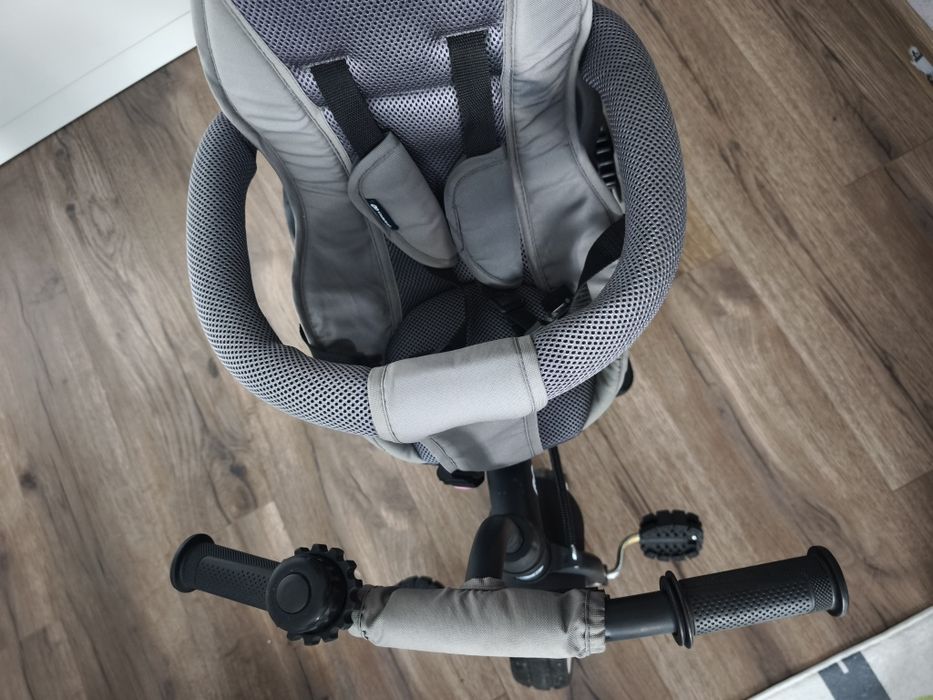 Łódź Kinderkraft, Aston, rowerek trójkołowy, Malachite Grey