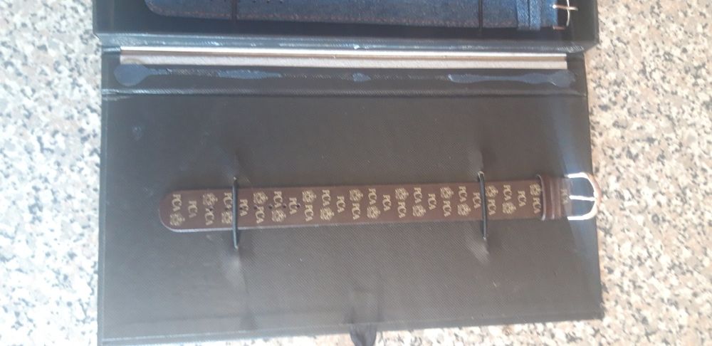 Estojo Relógio com 3 Braceletes Pier Carlo D'Alessio