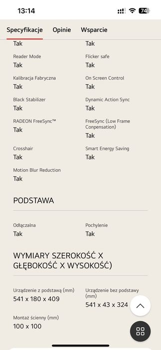 Sprzedam Monitor LG 24”