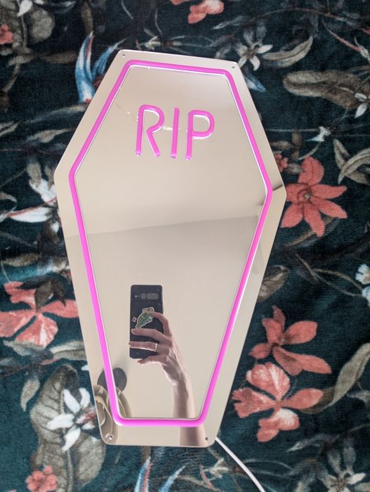 Lustro neonowe LED nowe  podświetlane neon