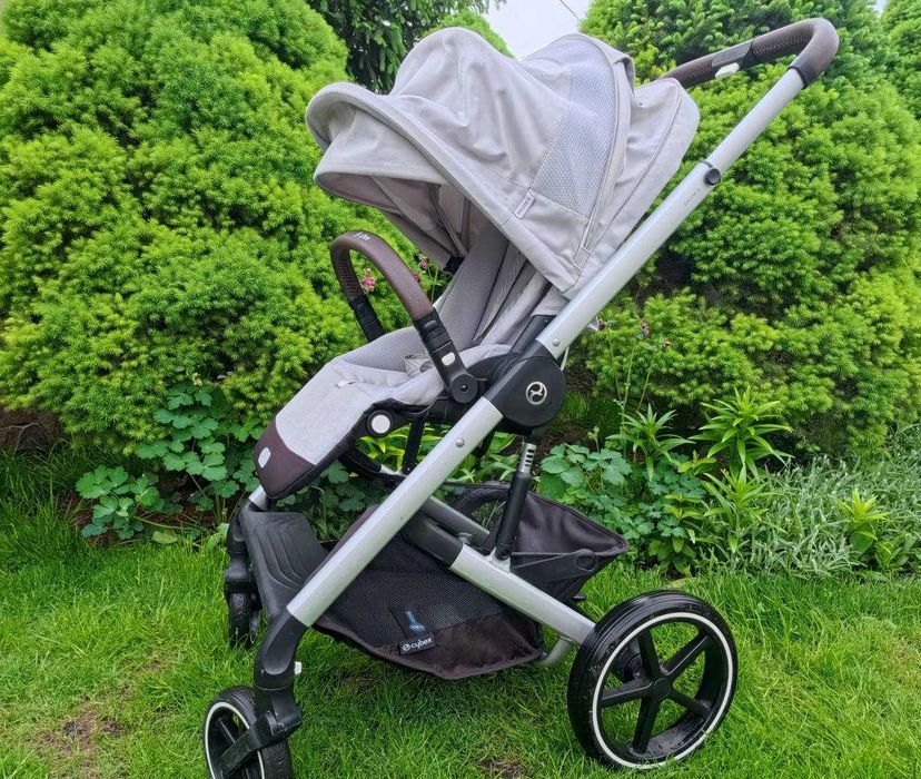Коляска 2 в 1 Cybex Balios S Lux (Grey/Сіра) – Стан НОВОЇ!