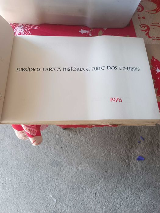 Livro manual de ex-libristica (raro)