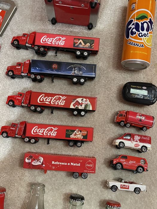 Lote coca-cola colecionáveis venda a vulso