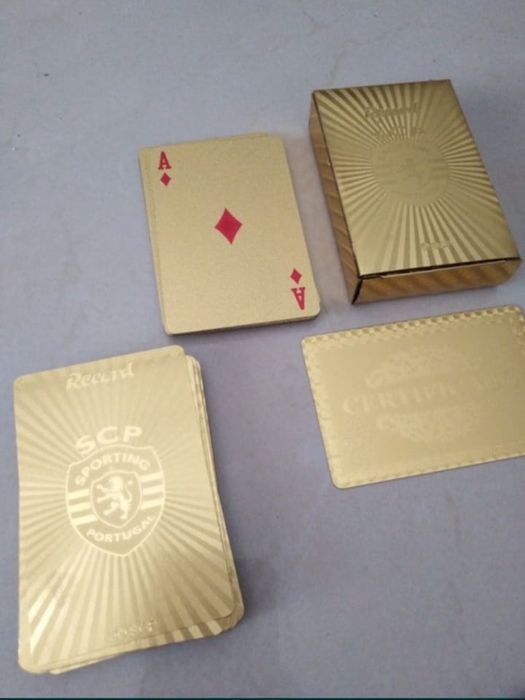 Baralho cartas Sporting