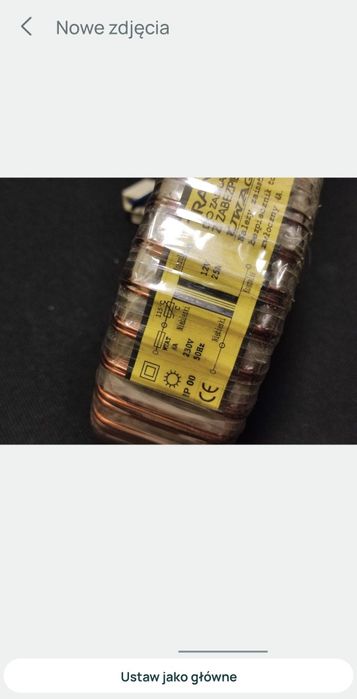 Transformator toroidalny 300va 12v duży