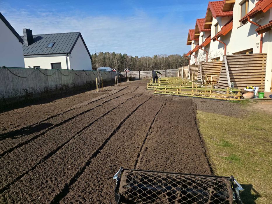 Glebogryzarka separacyjna, koszenie, niwelacja