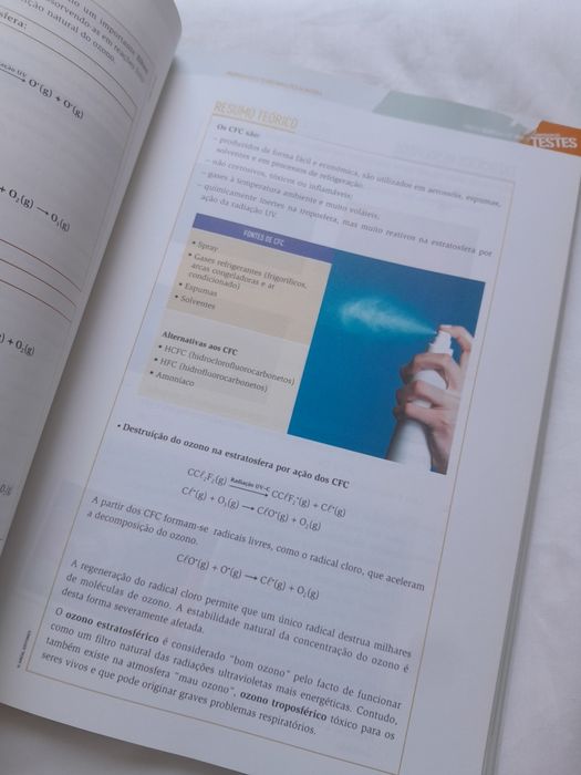 Caderno de testes Físico-química A 10 ano