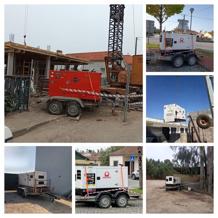 Aluguer de geradores