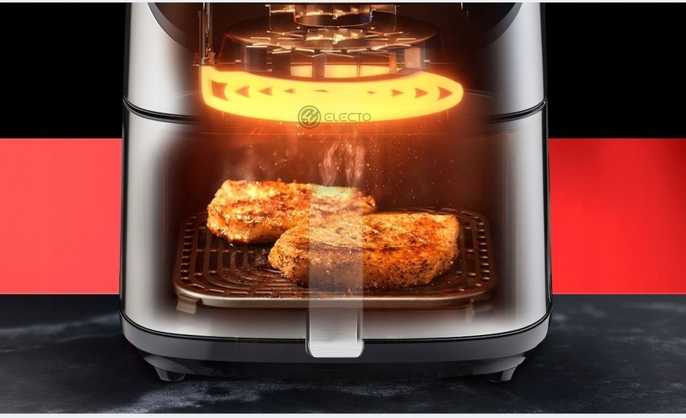 Frytkownica beztłuszczowa electo 1800W, xl