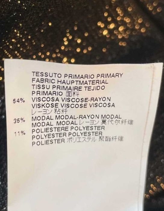 Just Cavalli Czarna długa sukienka, rozmiar 38-40