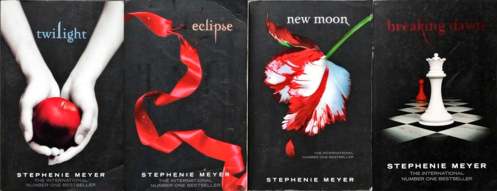 Stephenie Meyer - Twilight Saga - Set of 4 books - angielski
