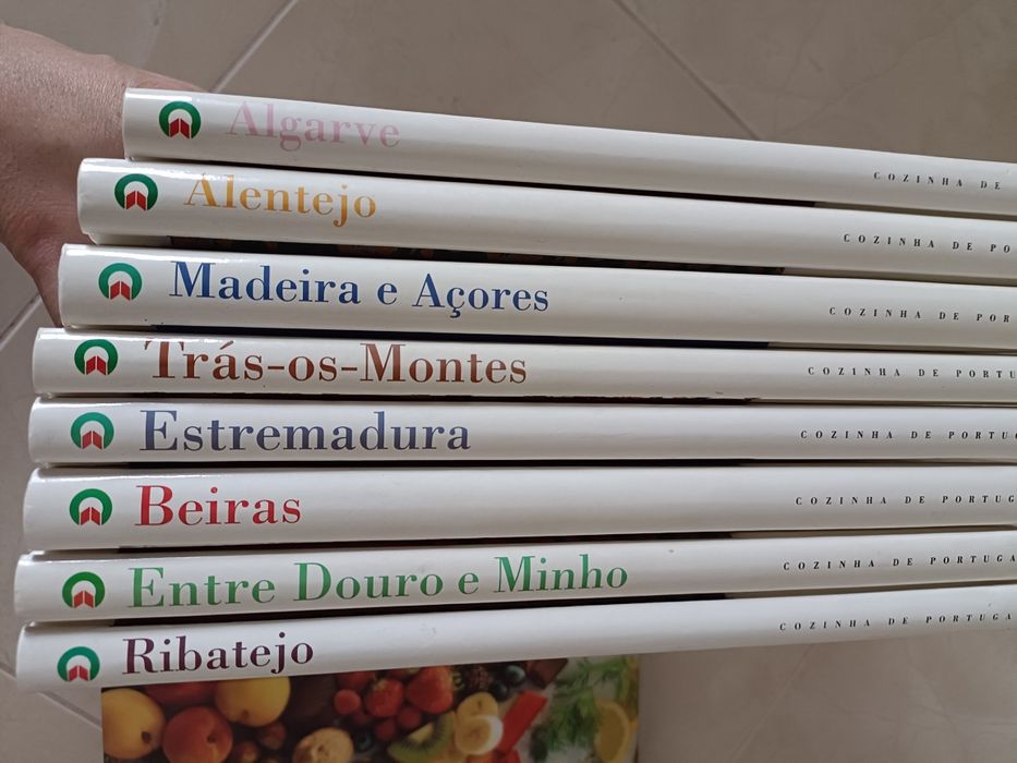 Livros  cozinha de Portugal - circulo leitores