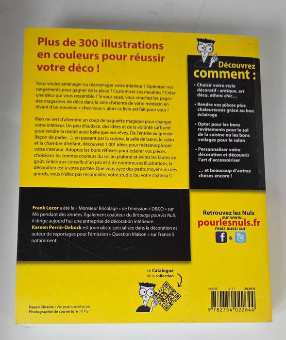 Livro "La décoration pour les nuls"