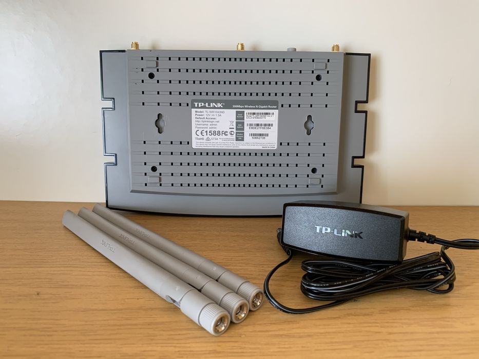 Router TP-LINK ** Port USB ** 3 Anteny ** Mocny zasięg ** TL-WR1043ND