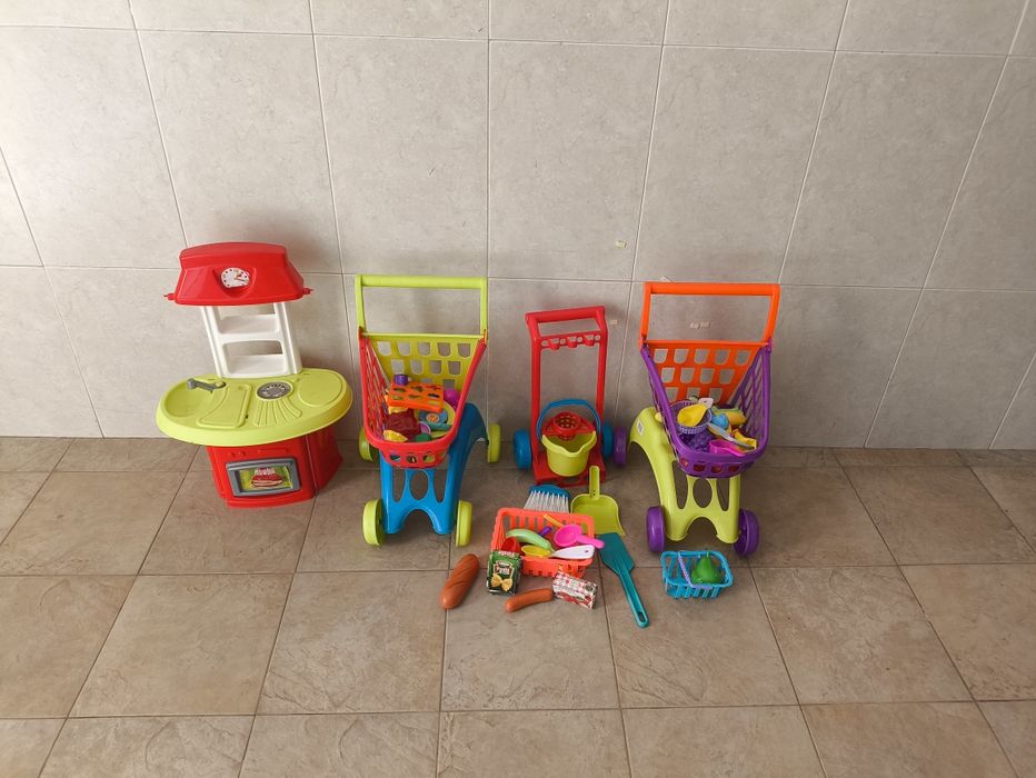 Conjunto de brinquedos