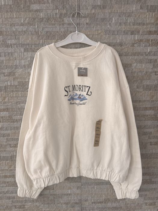 Джемпер світшот оверсайз sinsay 10-11 років, 146 см підліткова кофта