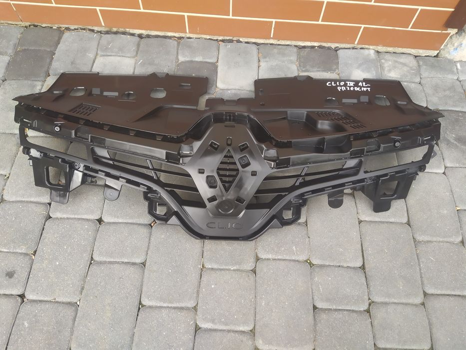 Renault Clio IV 4 12- grill atrapa kratka zderzaka wzmocnienie org