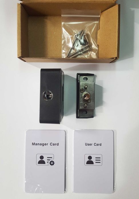 Elektroniczny Niewidoczny Zamek do Szafki na Karty RFID [BIO-S61A]