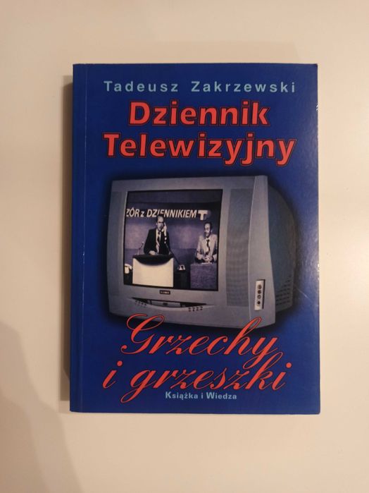 Dziennik telewizyjny Grzechy i Grzeszki Tadeusz Zakrzewski PRL Unikat
