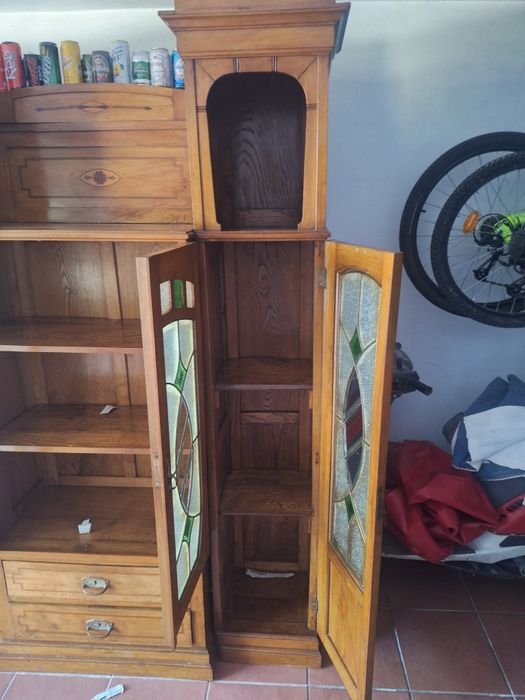 Armário livreiro art deco