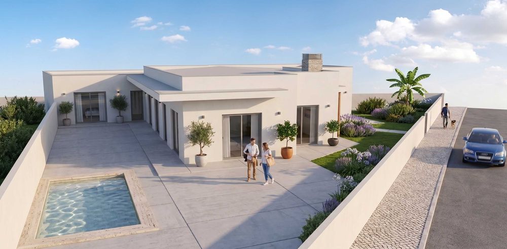 Moradia Térrea T3+1 Inserida Terreno 674 M² - 15Km da Ericeira