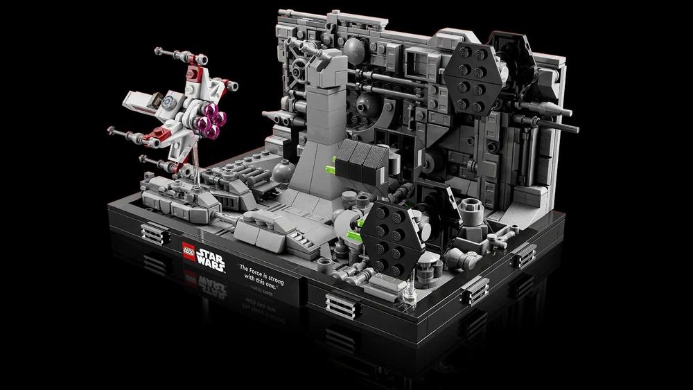 Конструктор LEGO Діорама «Політ над Зіркою Смерті» (75329) Акція !