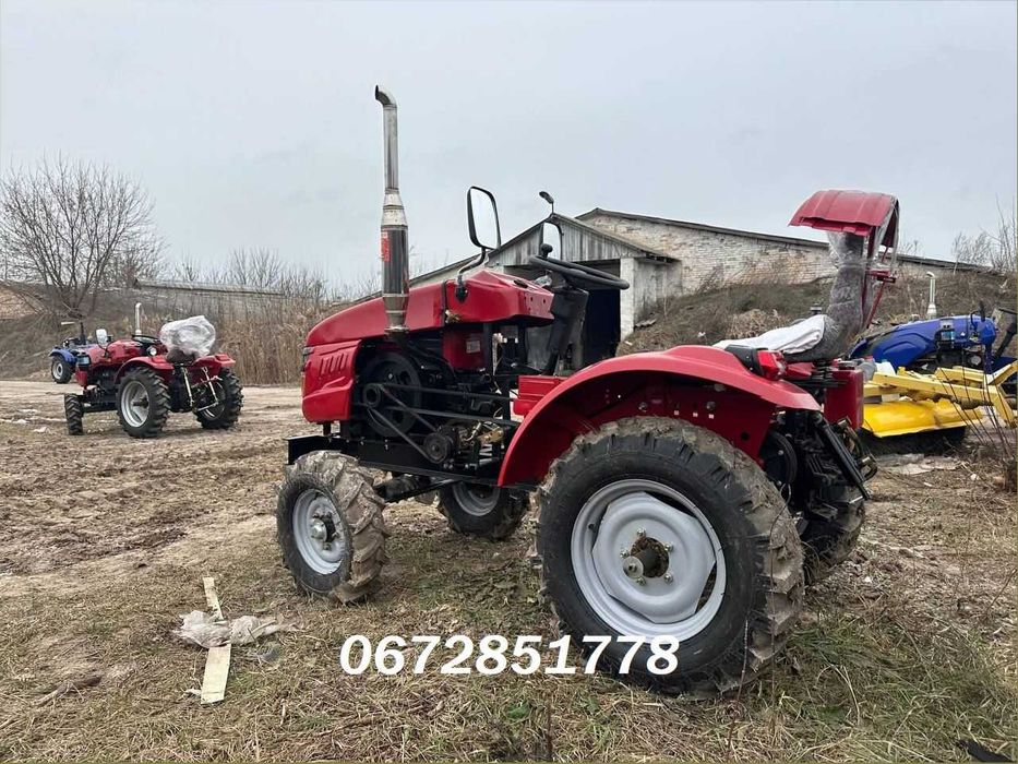 Мототрактор KENTAVR 160 BN посилена рама+фреза та плуг ДОСТАВКА додому