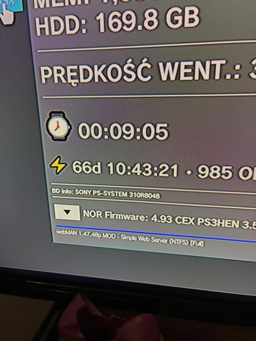 Oryginalny dysk HDD 2,5 cala, 320 GB, Playstation 3, 100% sprawny