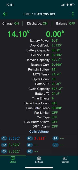 Аккумулятор Lifepo4  12.8 v 88ah 1126kw/h