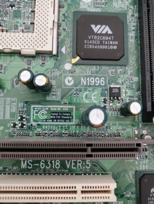 Motherboard Socket 370 Tualatin Ready
