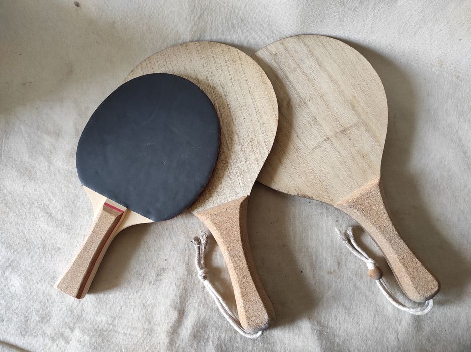 Paletki rakietki drewniane rakietki do tenisa plażowego i do stołowego