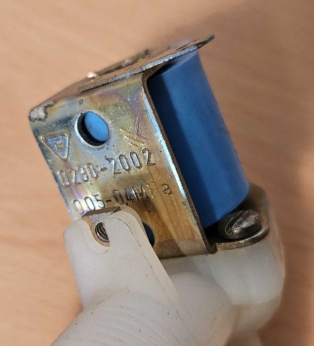 Elektrozawór pralki automatycznej