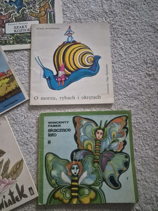 Książki, bajki prl