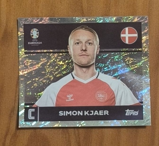 Simon Kjaer - Topps Euro 2024 DEN2