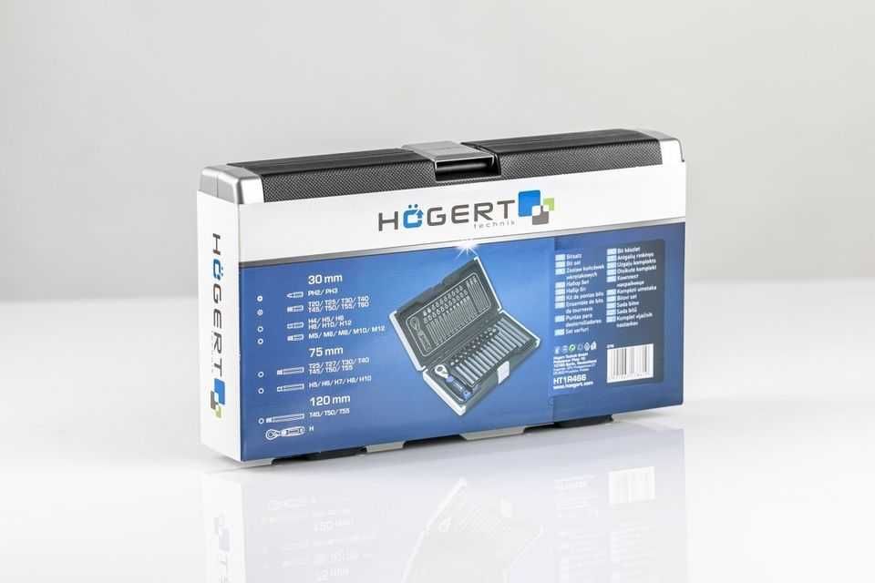 Zestaw Końcówek Wkretakowych z Grzechotką 37 szt. /HOGERT TECHNIK/