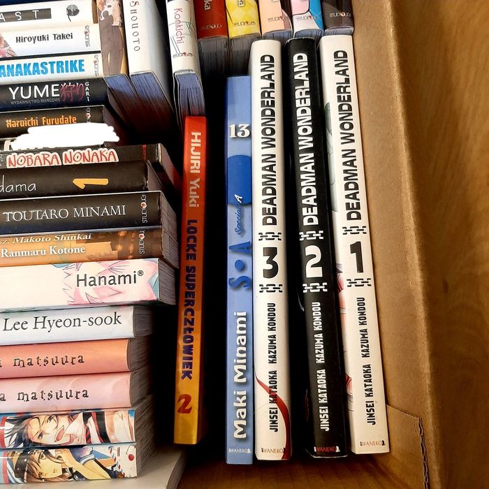 38 mang zestaw różne tytuły