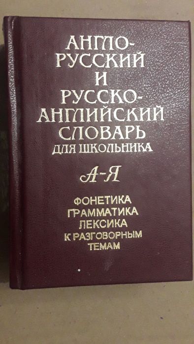Англо-русский и Русско-английский словарь для школьника.