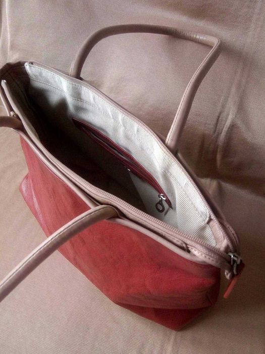 Сумка з натуральної шкірири RADLEY  червоно-бордового кольеру