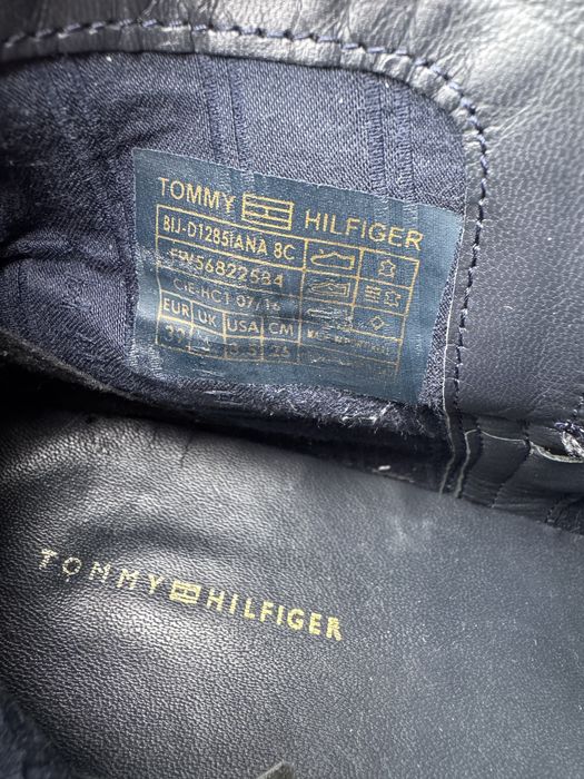 39р. Шкіряні жіночі черевики Tommy Hilfiger