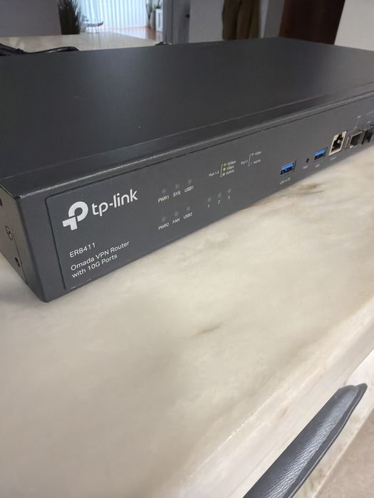 TP-Link Omada ER8411 Router VPN 10G Multi-WAN