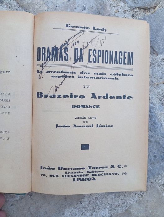 coleção completa de "Dramas da Espionagem"