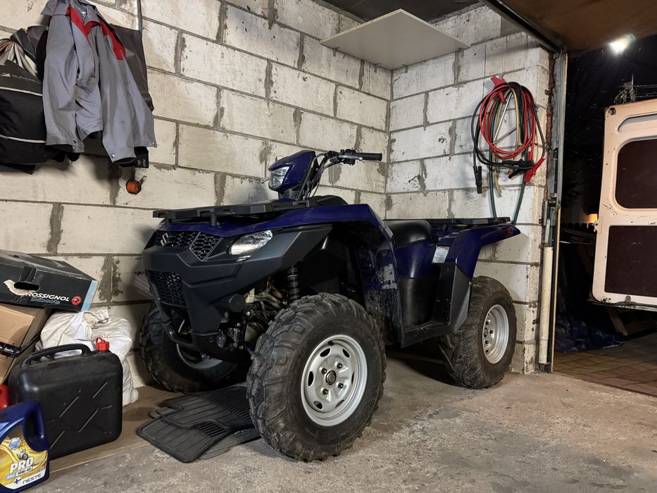 Wynajem quad ATV Bialystok i okolice Suzuki Kingquad