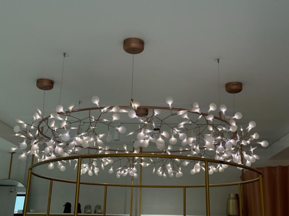 Люстра Led Petals Copper D200/H35