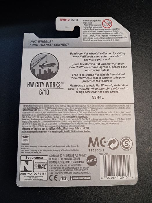 Hot wheels TH, Ford Transit Connect.