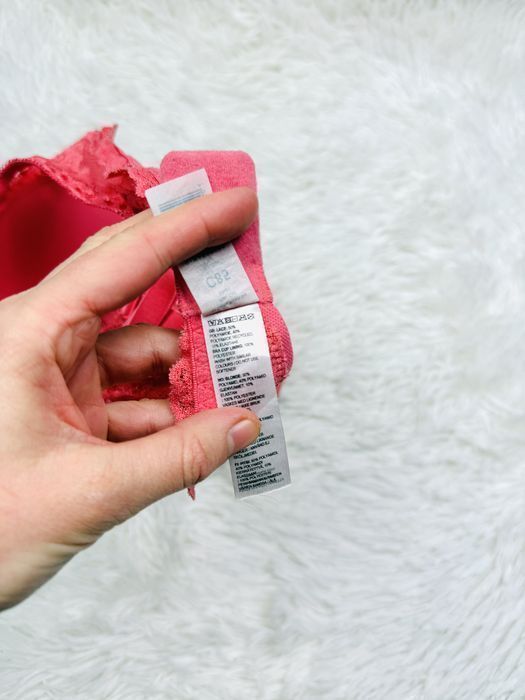 Biustonosz push-up 85C różowy Cubus